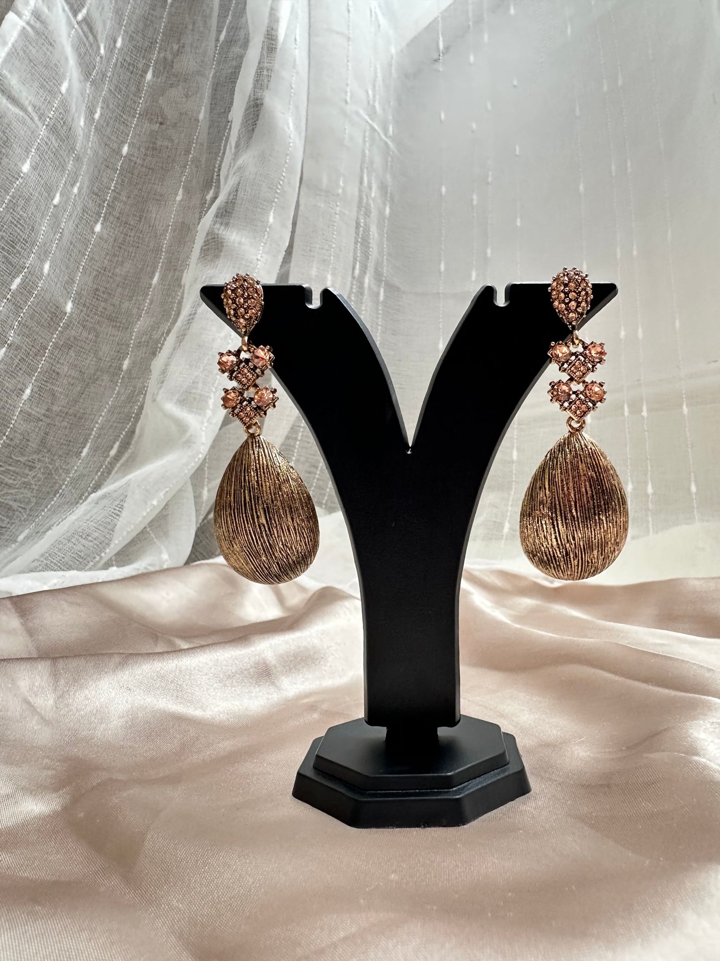 Rasira Dangler Earrings with Stones