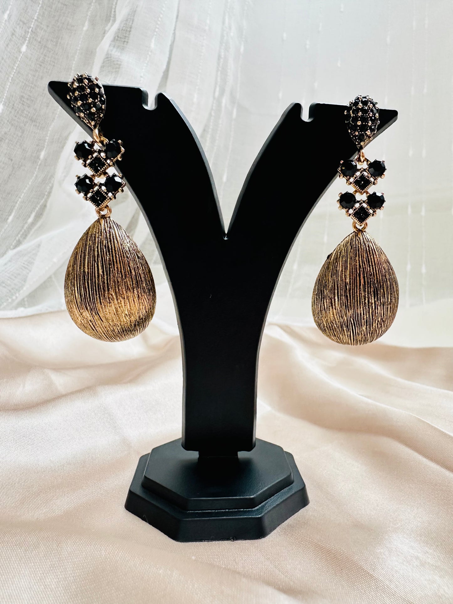 Rasira Dangler Earrings with Stones