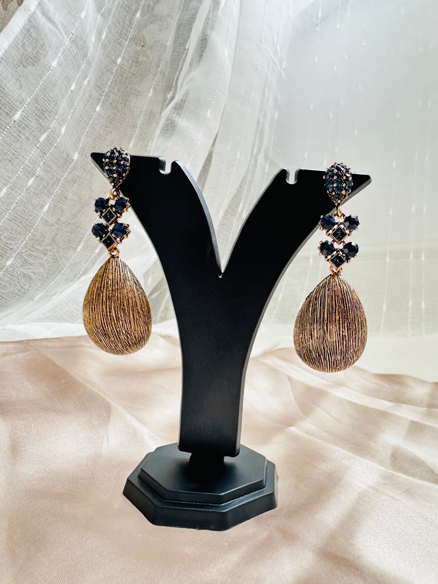 Rasira Dangler Earrings with Stones