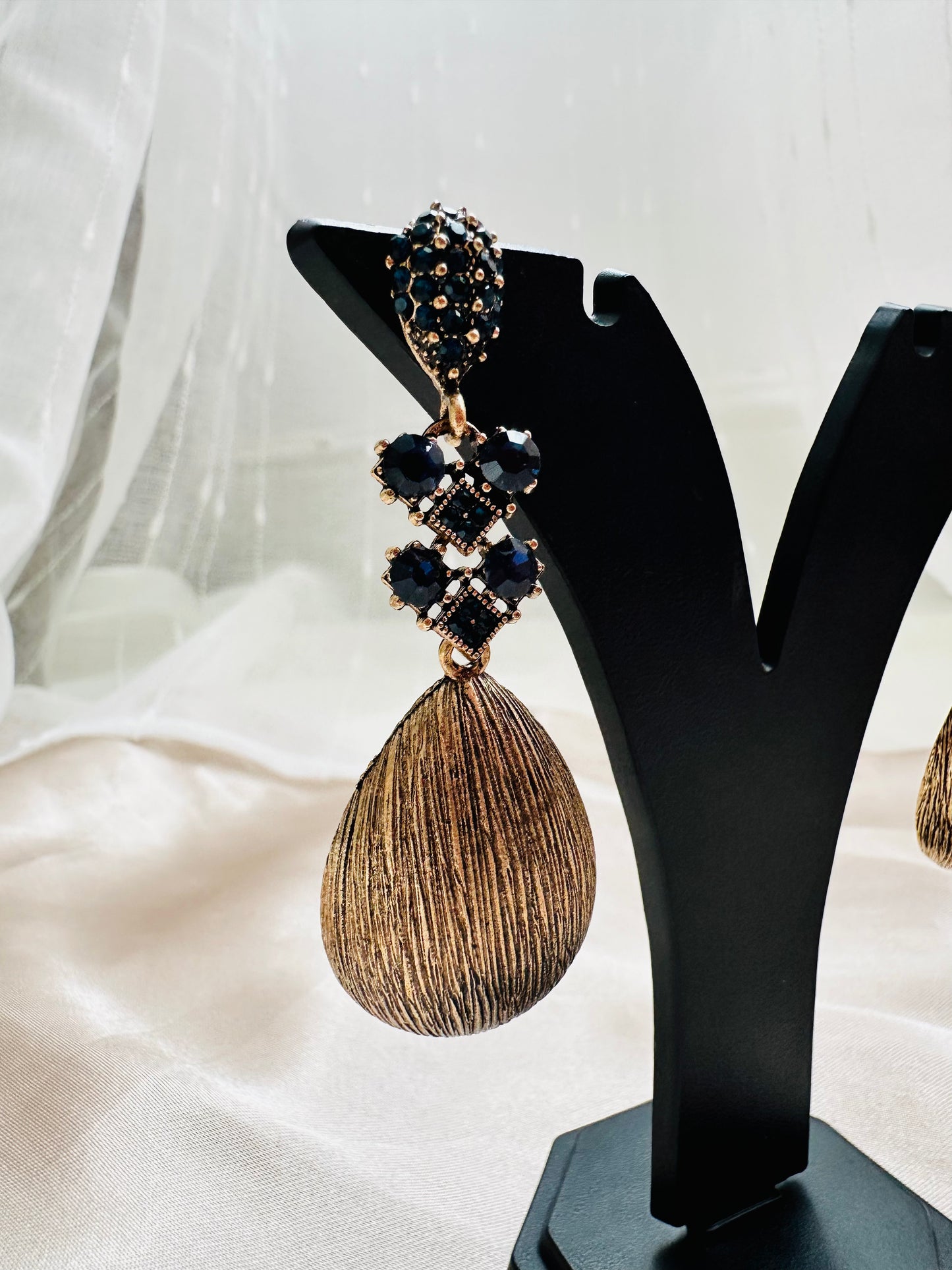 Rasira Dangler Earrings with Stones