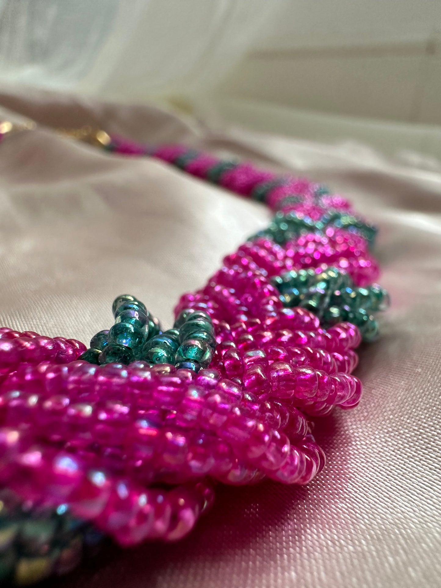 Gulaab Jal Braided Necklace