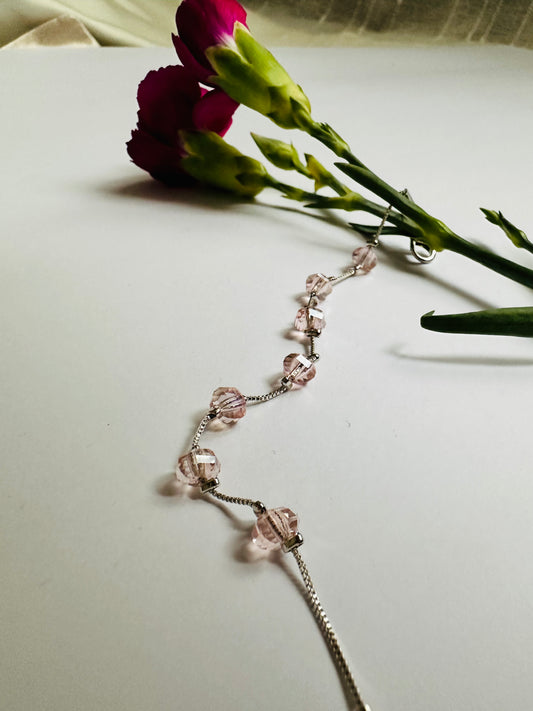 Rosé Bead on Chain