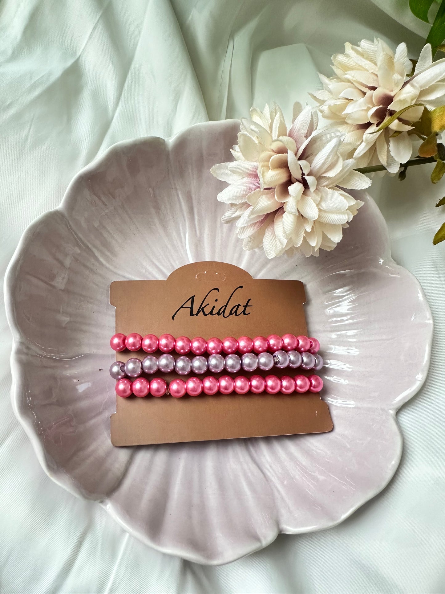 Pink Opulence Bracelet Set of 3