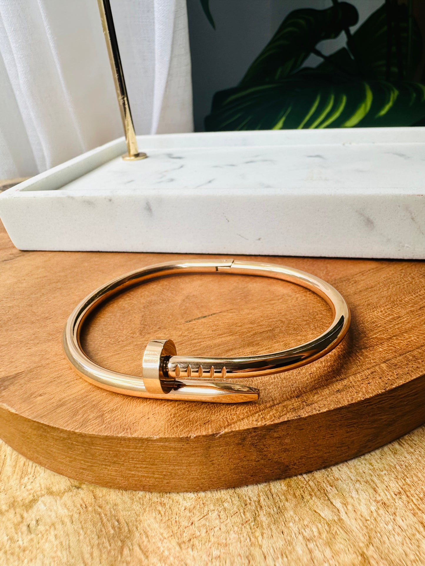 Nail Cuff Arm Bangle Bracelet