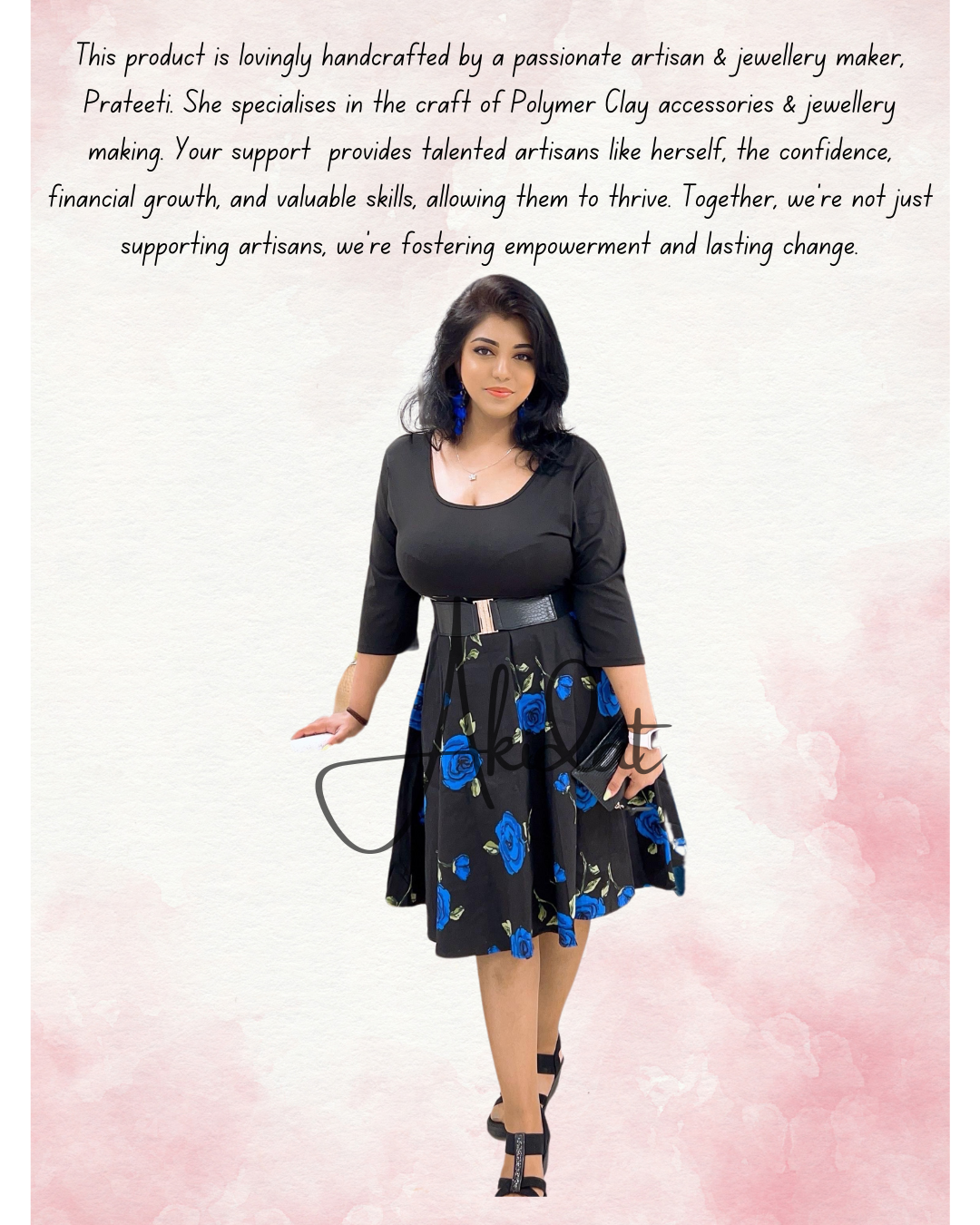 Creator of Handcrafted earrings perfect for casual wear