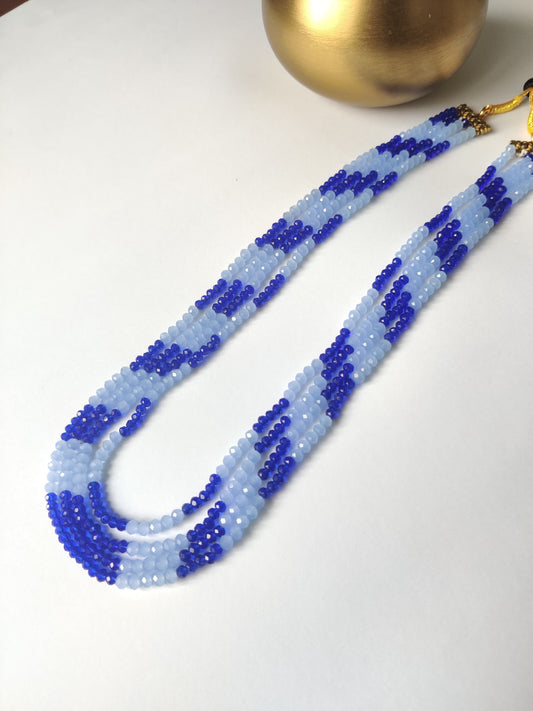 Majestic Waterfall Layered Beaded Necklace