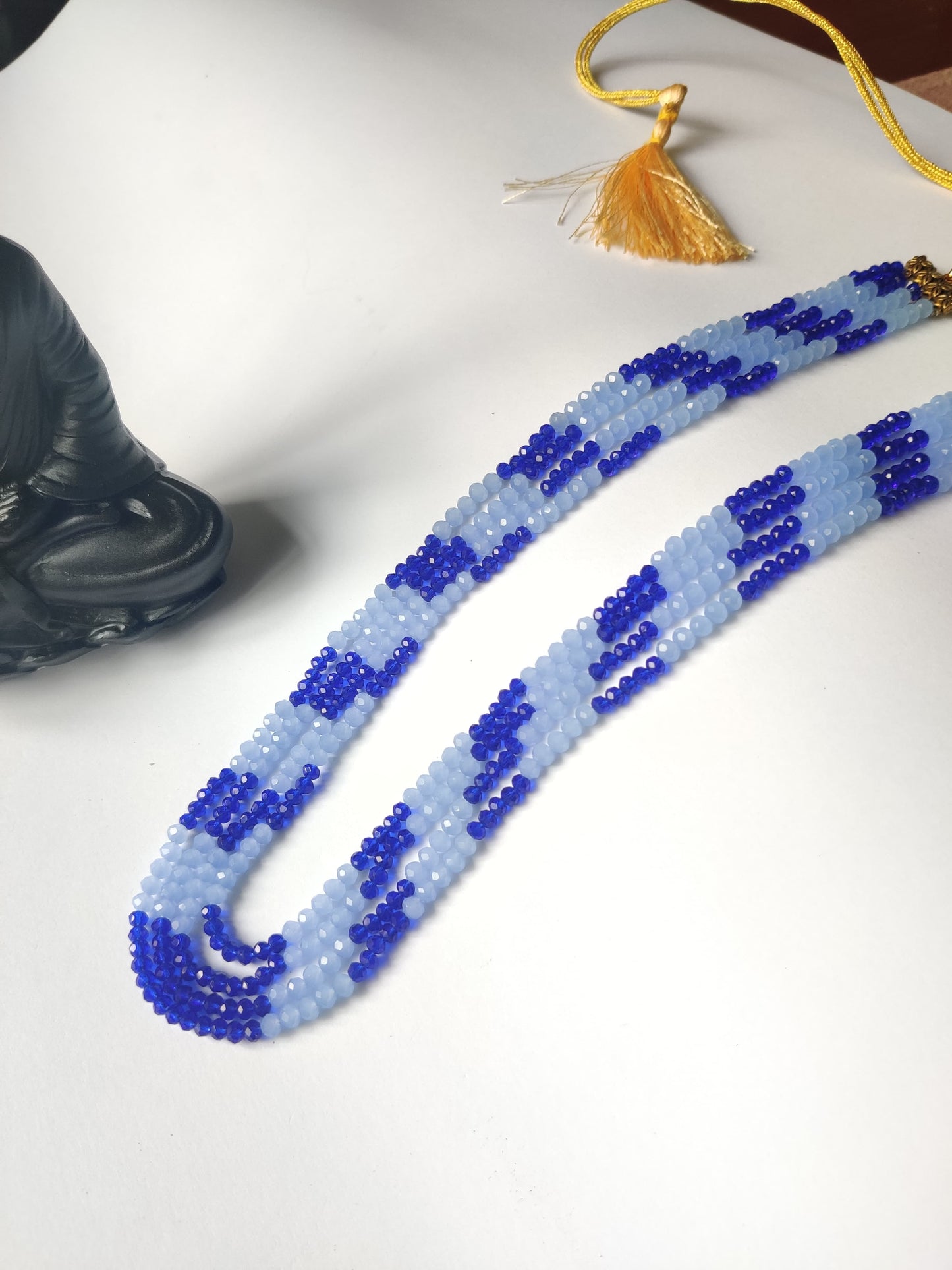 Majestic Waterfall Layered Beaded Necklace